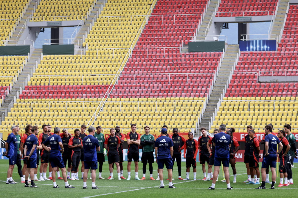 关于比利时主帅备战芬兰，备战战术训练的信息